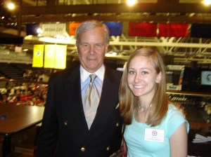     Just for fun, I'm posting this photo of me and Tom Brokaw. It was taken three years ago when Brokaw gave the commencement speech at my alma mater, Providence College.